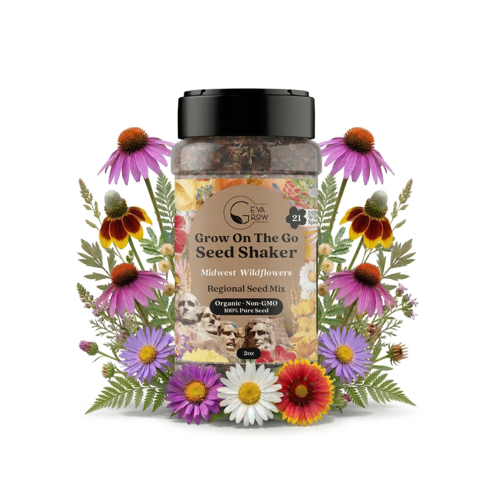 GevaGrow Midwest Wildflower Seed Mix