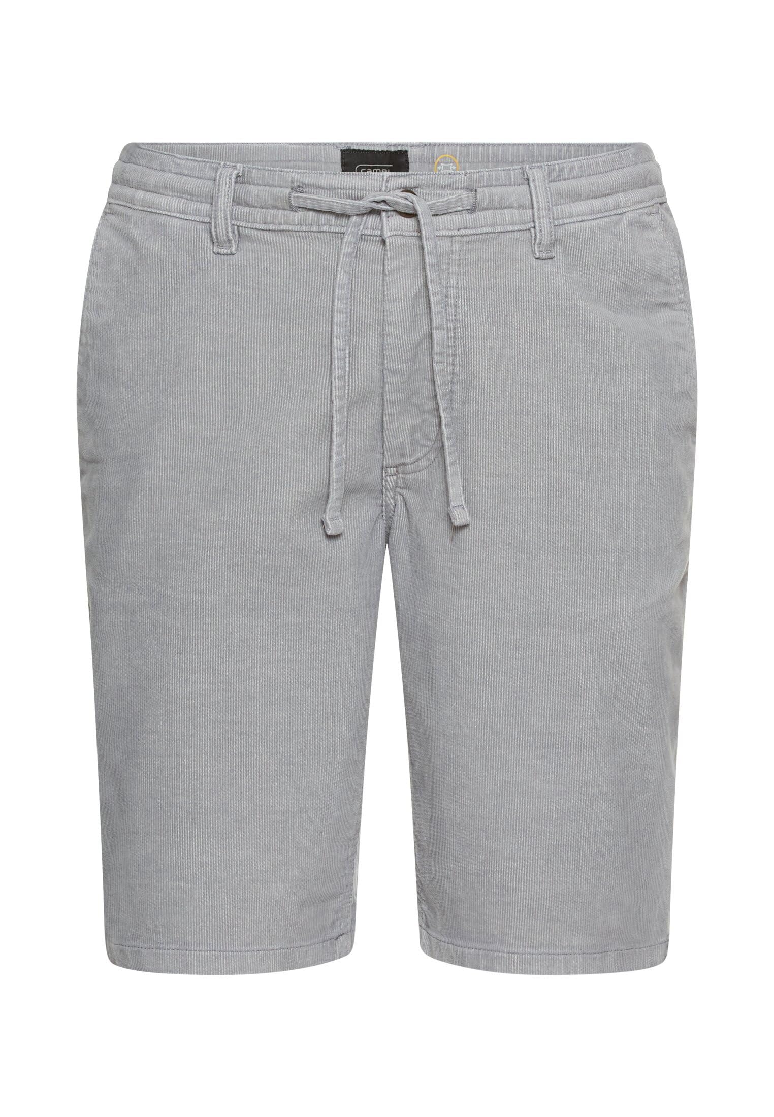 camel active Herren Relaxed Fit Shorts aus Baumwoll-Polyester-Mix
