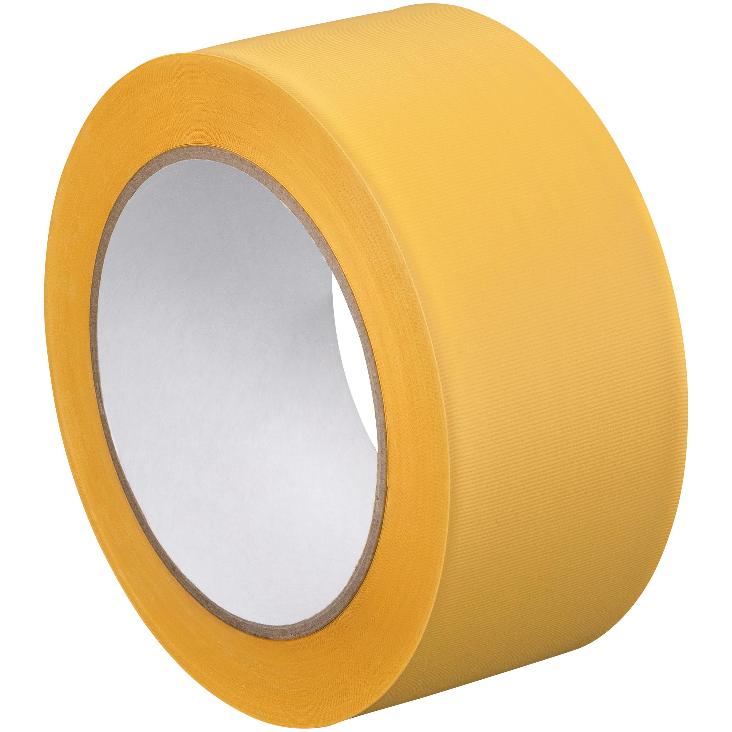 doitBau 36x PVC Schutzband 50mm x 33m / Gelb/Gerillt rückstandsfrei UV Maler Klebeband Außen Putzerband Abklebeband