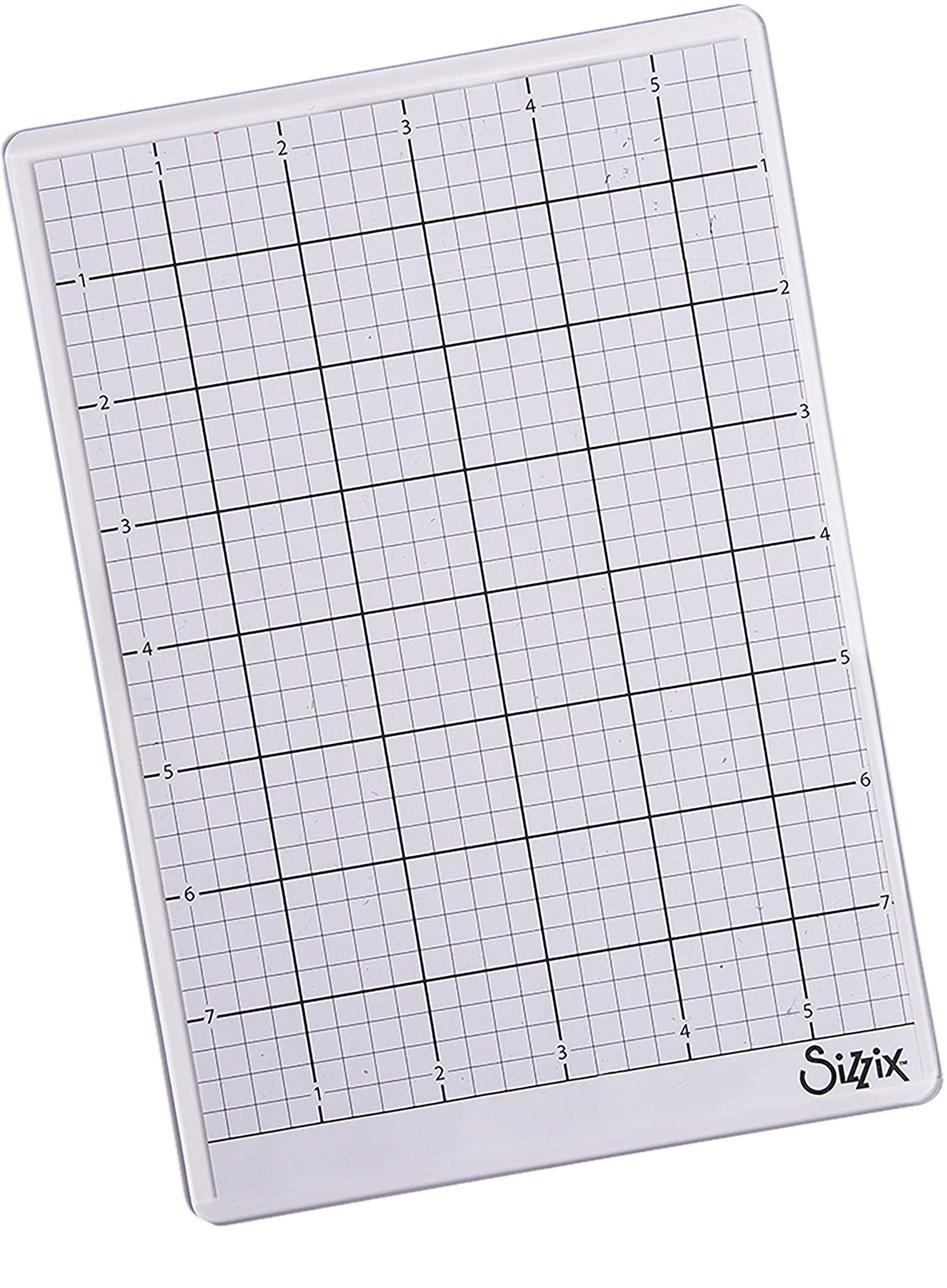 Sizzix Accessory Sticky Grid Sheets 6" x 8 1/2" 5 Pack, Multicolor 5