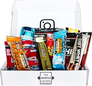 Protein bar Snack Box whey Protein Isolate Protein Cookies Healthy Snacks Low Calorie Selection Packs Low carb high Protein flapjack Bars The Muscle Locker