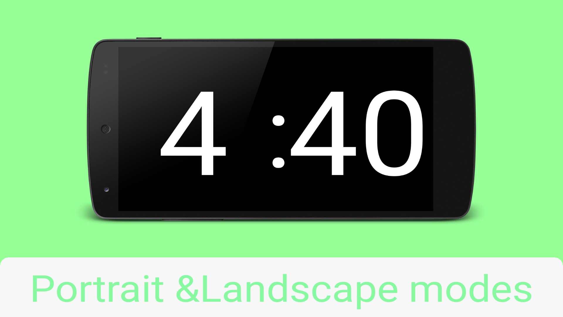 Evo Night Clock Bedside Nightstand clock App on the Amazon Appstore