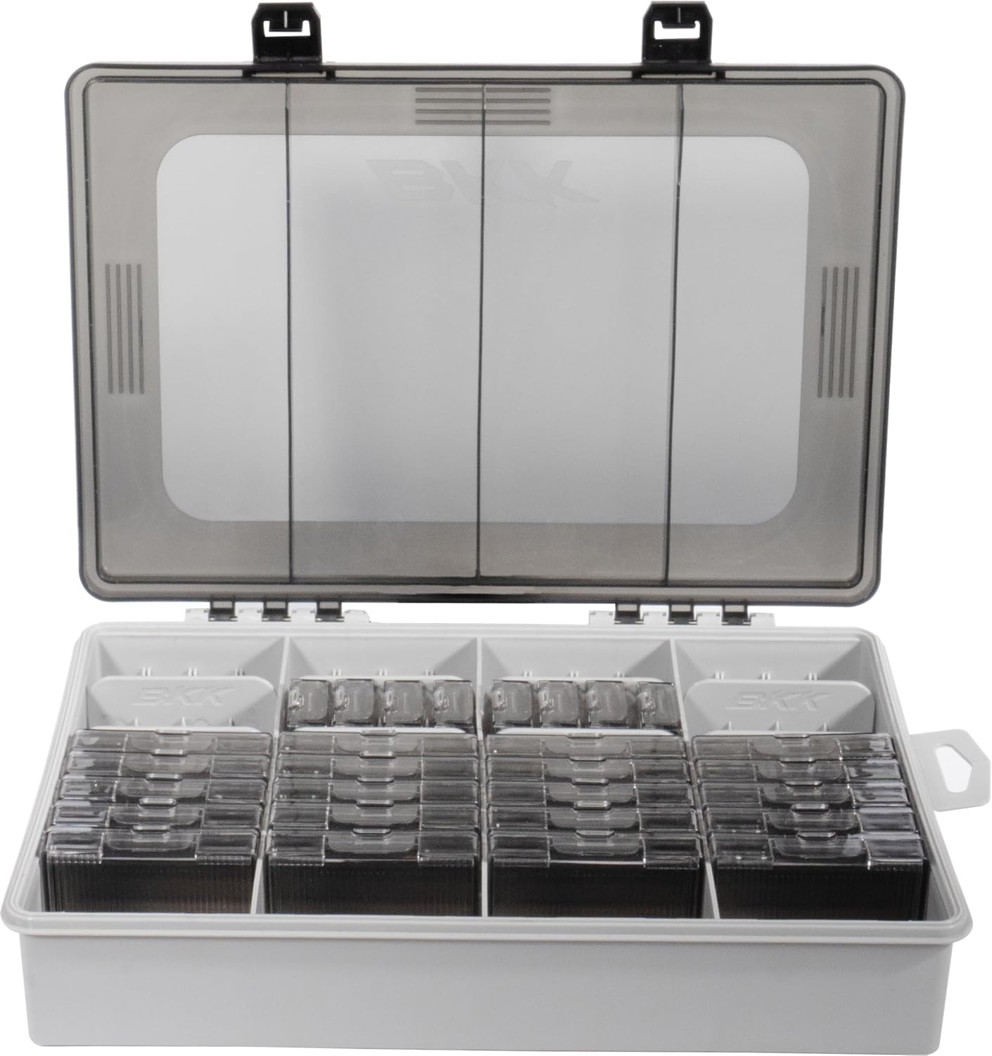 BKK OCD Tackle Storage System - Starter Kit (Includes 1 OCD Tackle Box, 20 Medium Accessory Boxes & 8 Small Accessory Boxes)