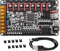 Vista 11 de BIGTREETECH Octopus V1.1 - Placa de control de 32 bits compatible con TMC2209, controlador de pasos TMC2208, soporte para firmware Klipper DIY