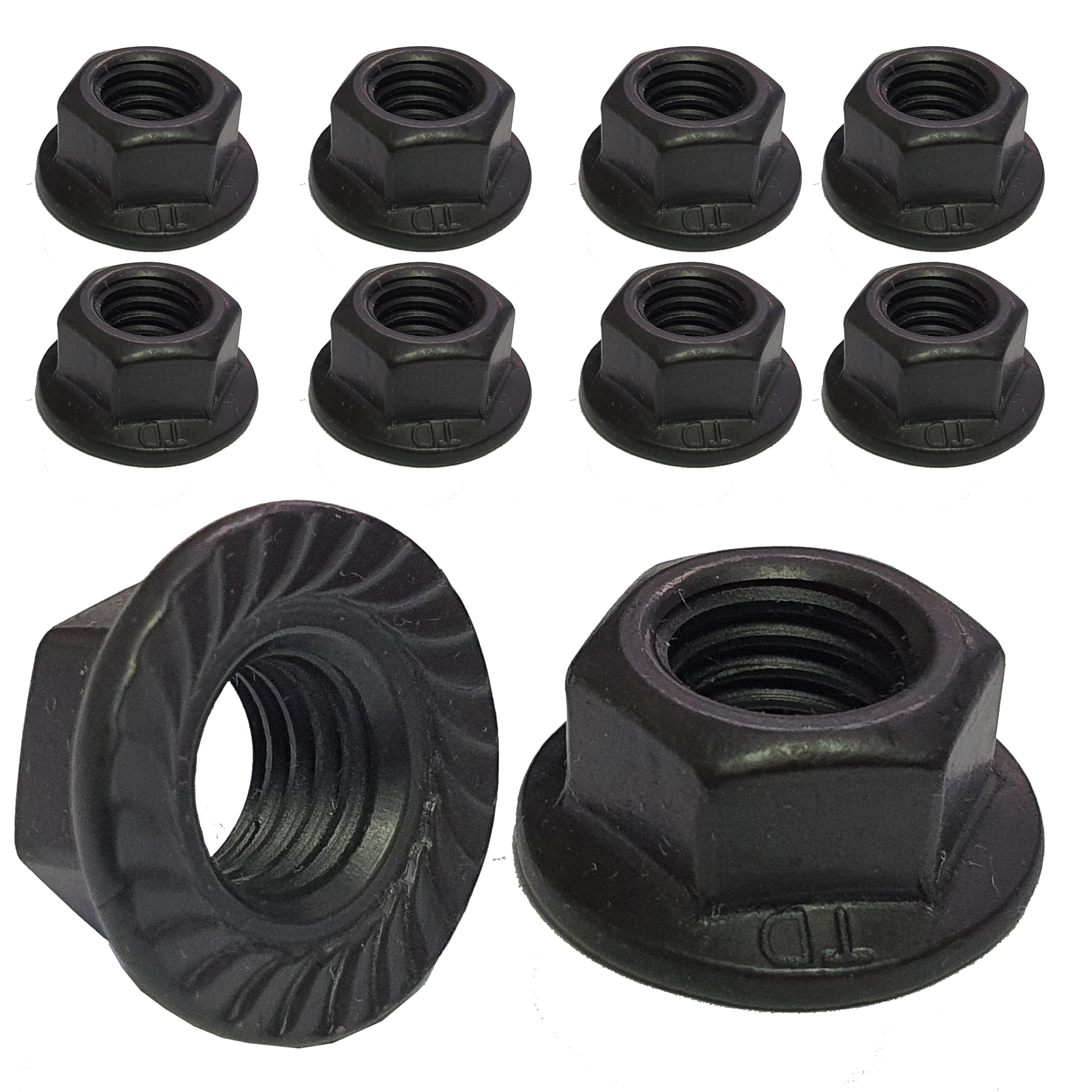 25 Dadi A Flangia Seghettati In Acciaio Inox M5 X 0,8 - Standard 25 Dadi A Flangia Seghettati In Acciaio Inox M5 X 0,8 - Standard