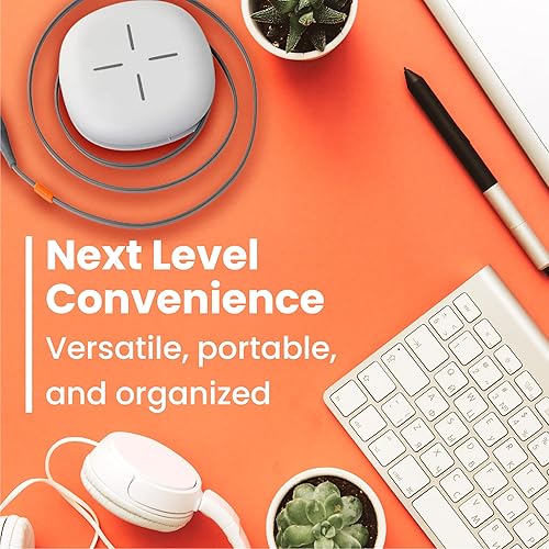 Miniatura 4 de Ventev Cargador inalámbrico Chargewrap Mini, cargador certificado Qi para la mayoría de dispositivos inalámbricos (WCWMINIVNV)