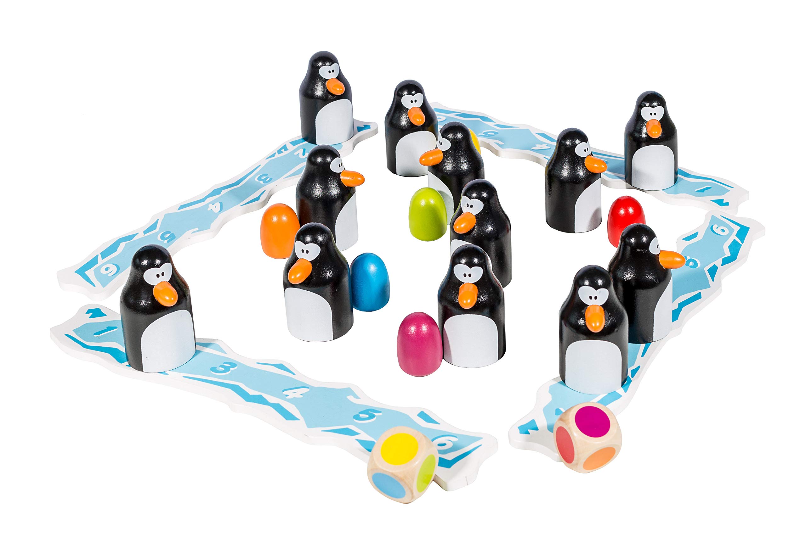 Blue Orange, Pengoloo, Schnelles Kinderspiel, Mehrsprachig