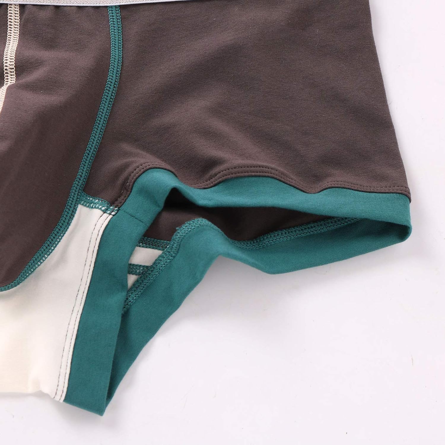 TTAO Mens Low Rise Underwear Bulge Pouch Lingerie Short Leg Boxer Briefs Sleepwear Nightwear