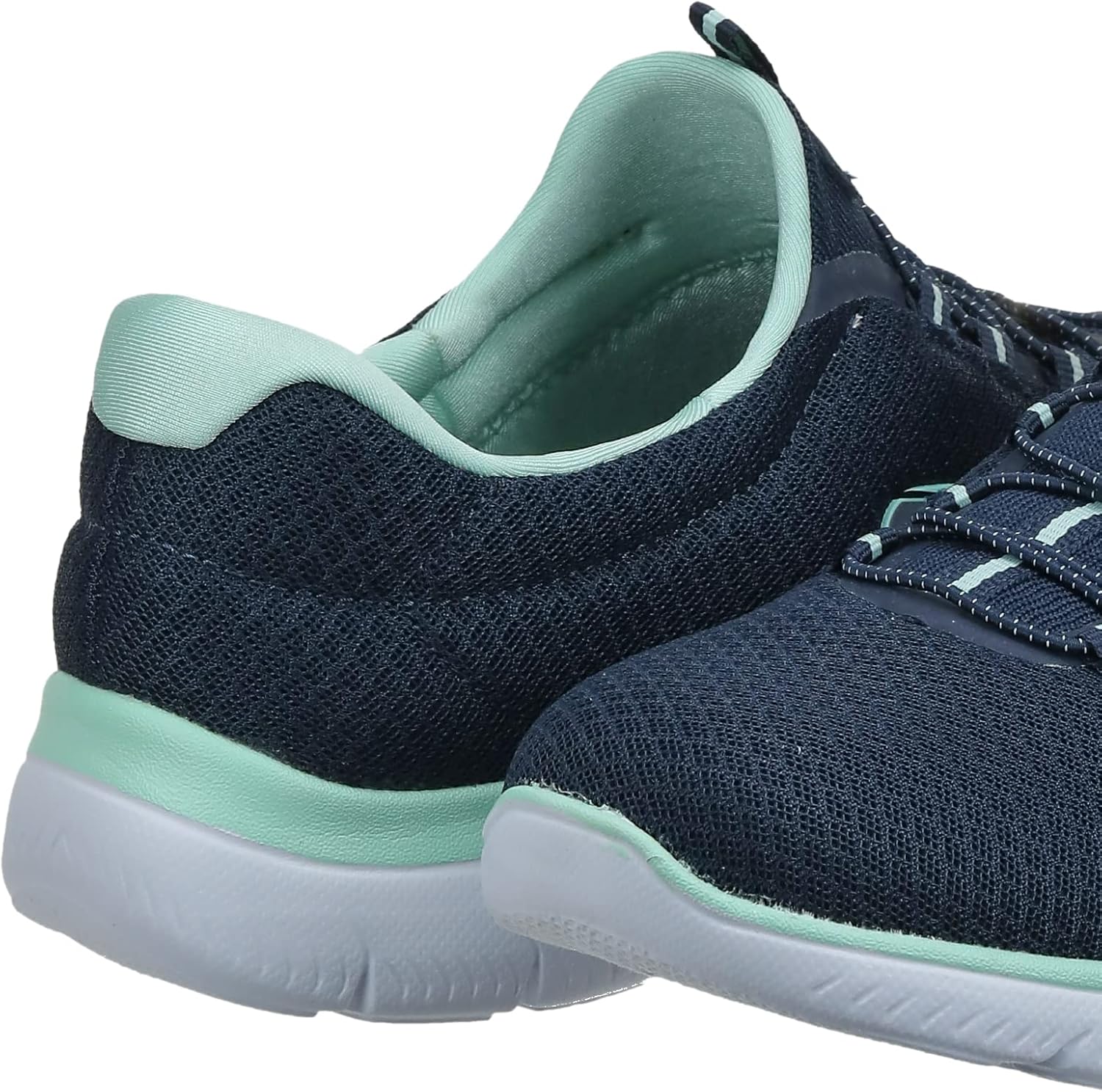 Skechers Women's Summits Sneaker 5 Navy/Aqua