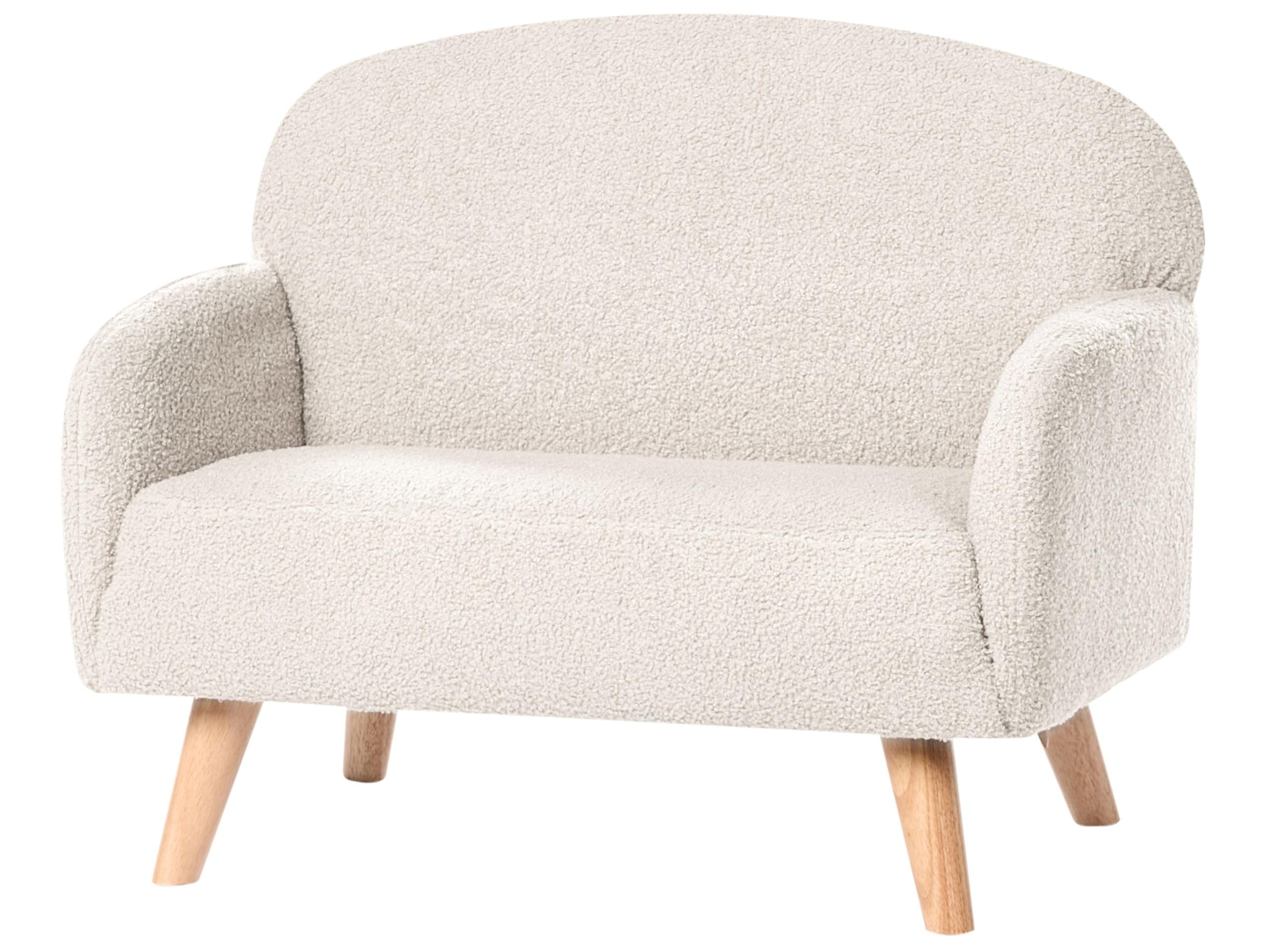 Sofa dziecięca dla dziecka kanapa do pokoju dziecięcego boucle beżowa Ottal
