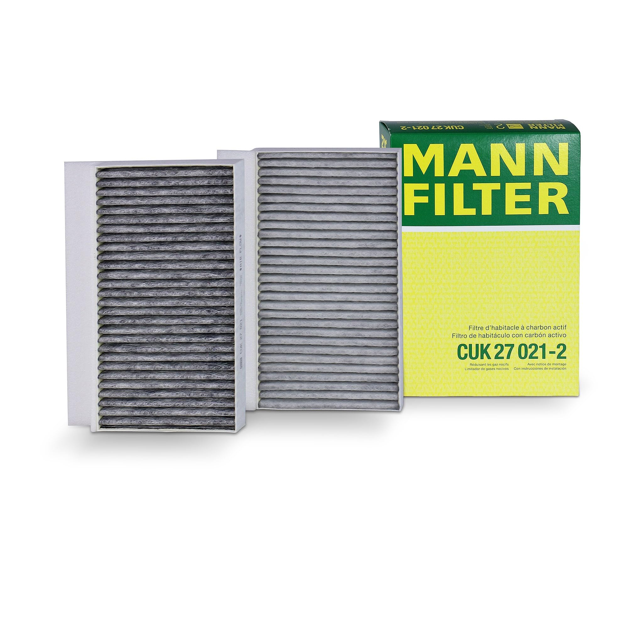 MANN-FILTER CUK 27 021-2 Filtr powietrza kabinowego - SAMOCHODY OSOBOWE + DOSTAWCZE