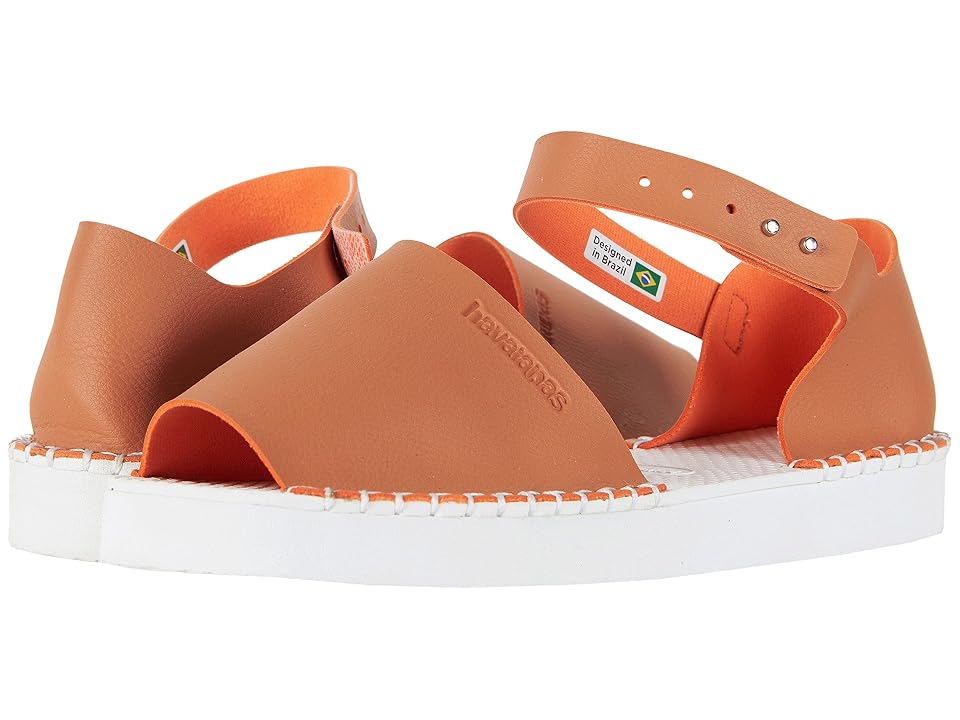 

Havaianas Flatform Fashion Espadrille (Camel) Women's Sandals, Tan