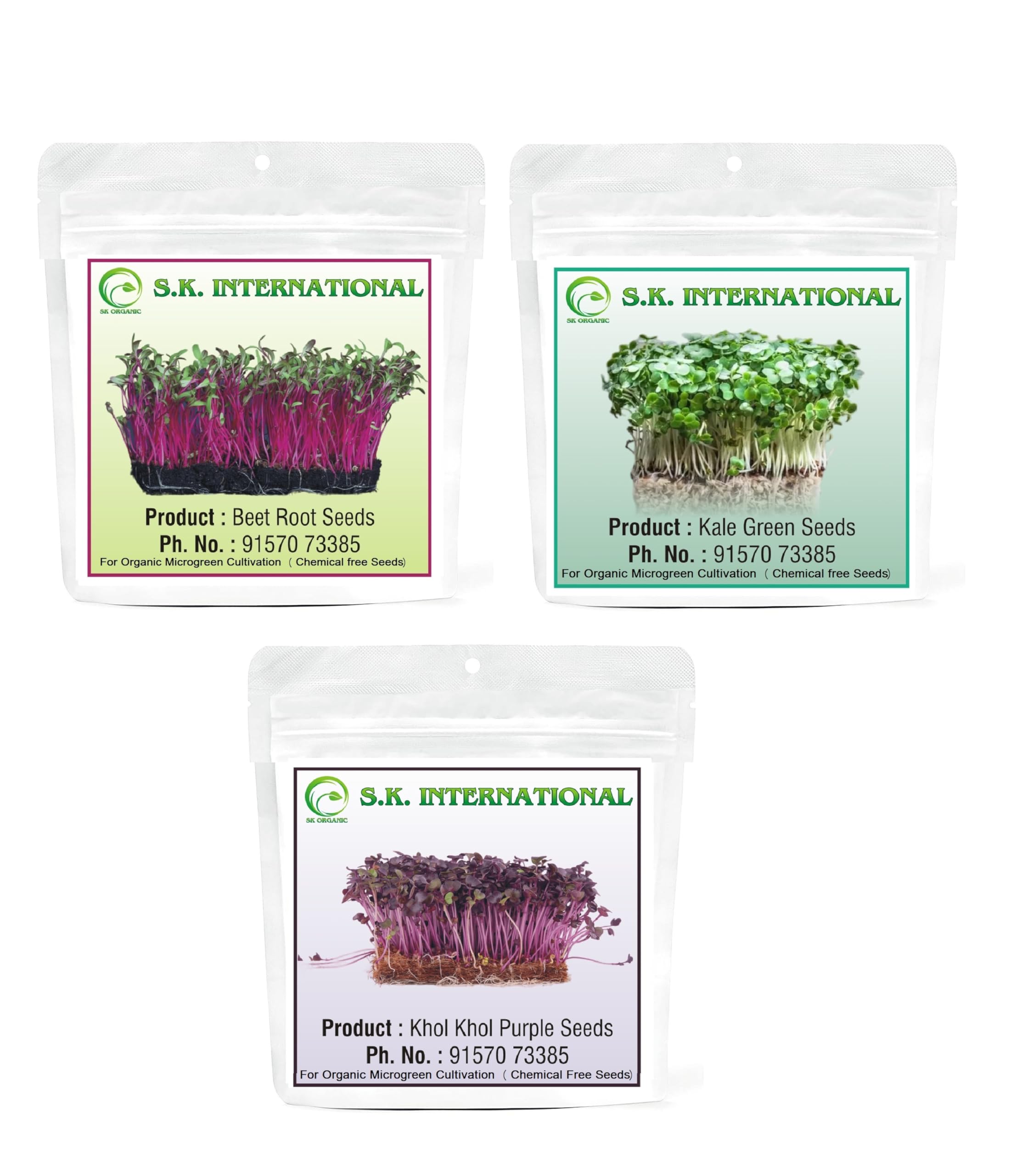 SK ORGANIC Combo of Khol Khol Purple - Kale Green- Beet Root Seeds for Microgreen Cultivation (50gms each) (B0CHWCLCRN) Amazon Price History, Amazon Price Tracker
