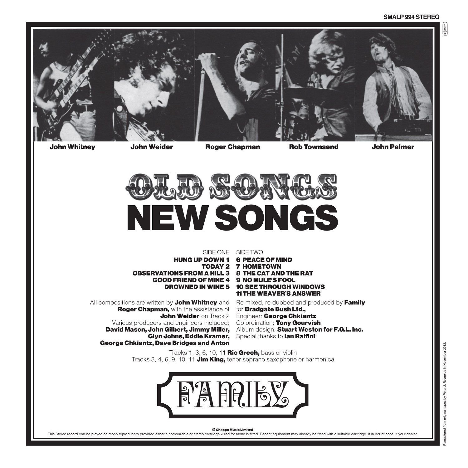 Old Songs New Songs