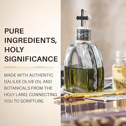 Miniatura 3 de Aceite de unción del Testamento Nana Gifts, incienso y mirra, Aceite de los mansos, Excelente relación calidad-precio en botella grande de 8.45