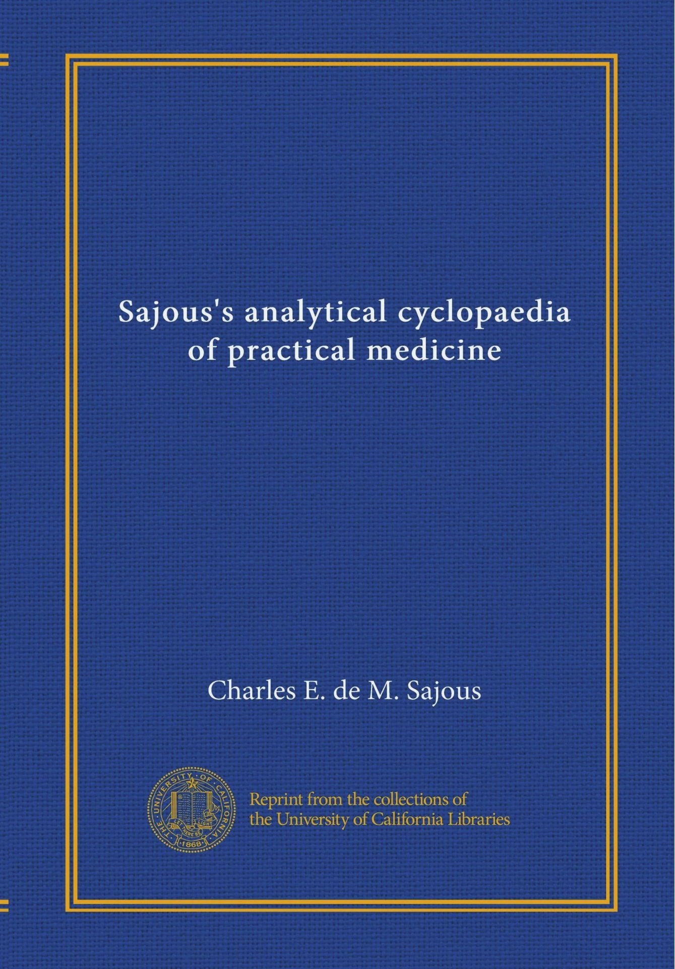 Sajous's analytical cyclopaedia of practical medicine (v.4)