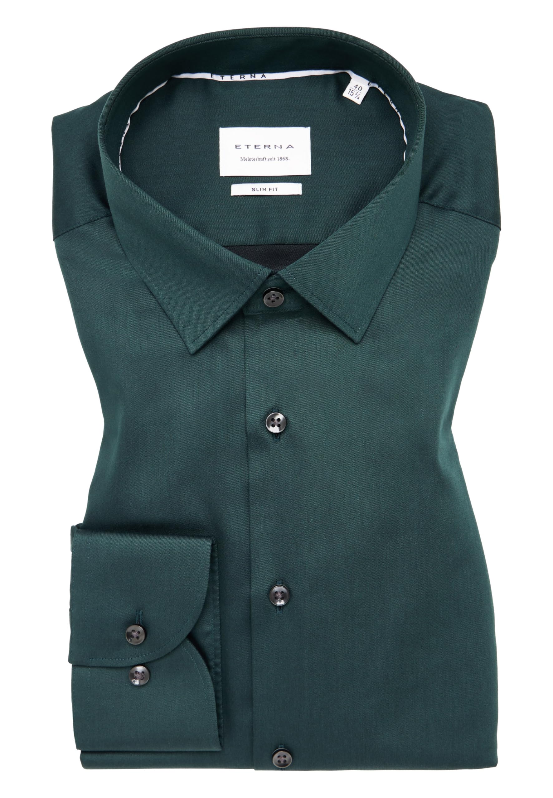 ETERNA Male Hemd unifarben Slim FIT