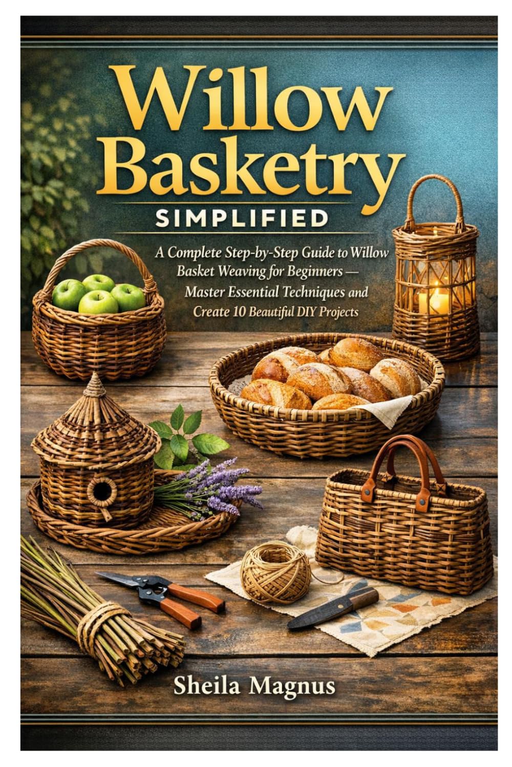 Willow Basketry Simplified: A Complete Step-by-Step Guide to Willow Basket Weaving for Beginners — Master Essential Techniques and Create 10 Beautiful DIY Projects