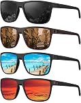 KALIYADI Mens Sunglasses Polarized Sunglasses-for-Men: Classic Sun Glasses with Ultraviolet Protection for Golf Driving