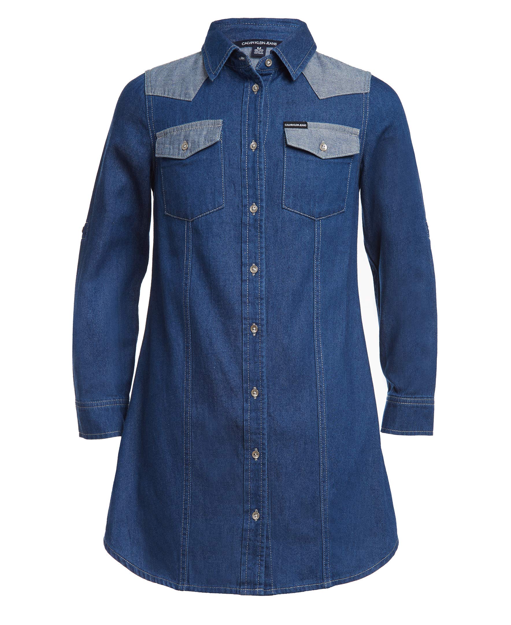 Big Girls Chambray Utility Dress Desertcart INDIA