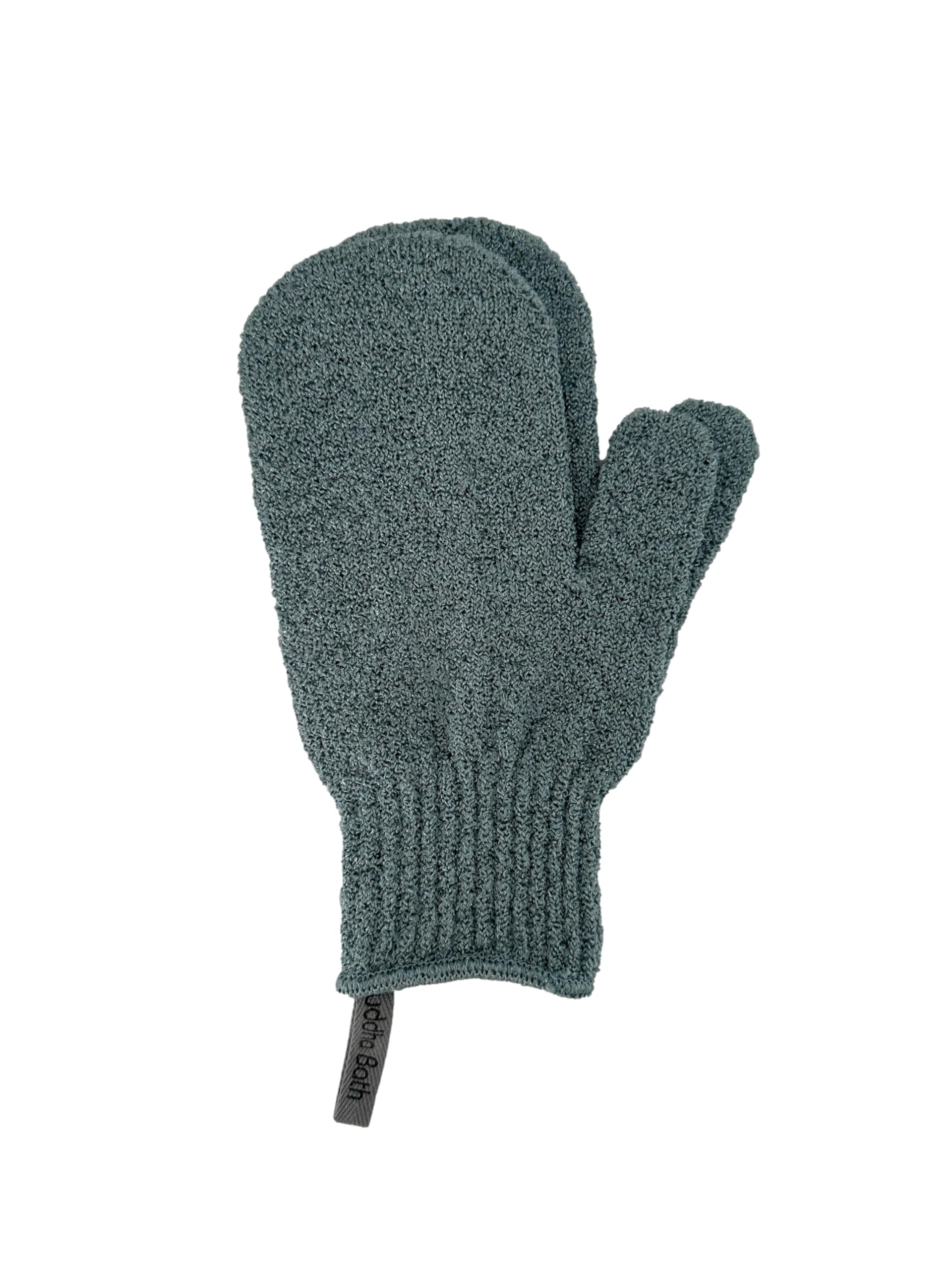 Guantes exfoliantes para ducha exfoliantes, lavables, cara y cuerpo, para hombres y mujeres (1 verde mar)