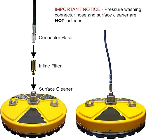 Miniatura 2 de Ultimate Washer Filtros de alta presión en línea 14" 5000 PSI 8.0 GPM