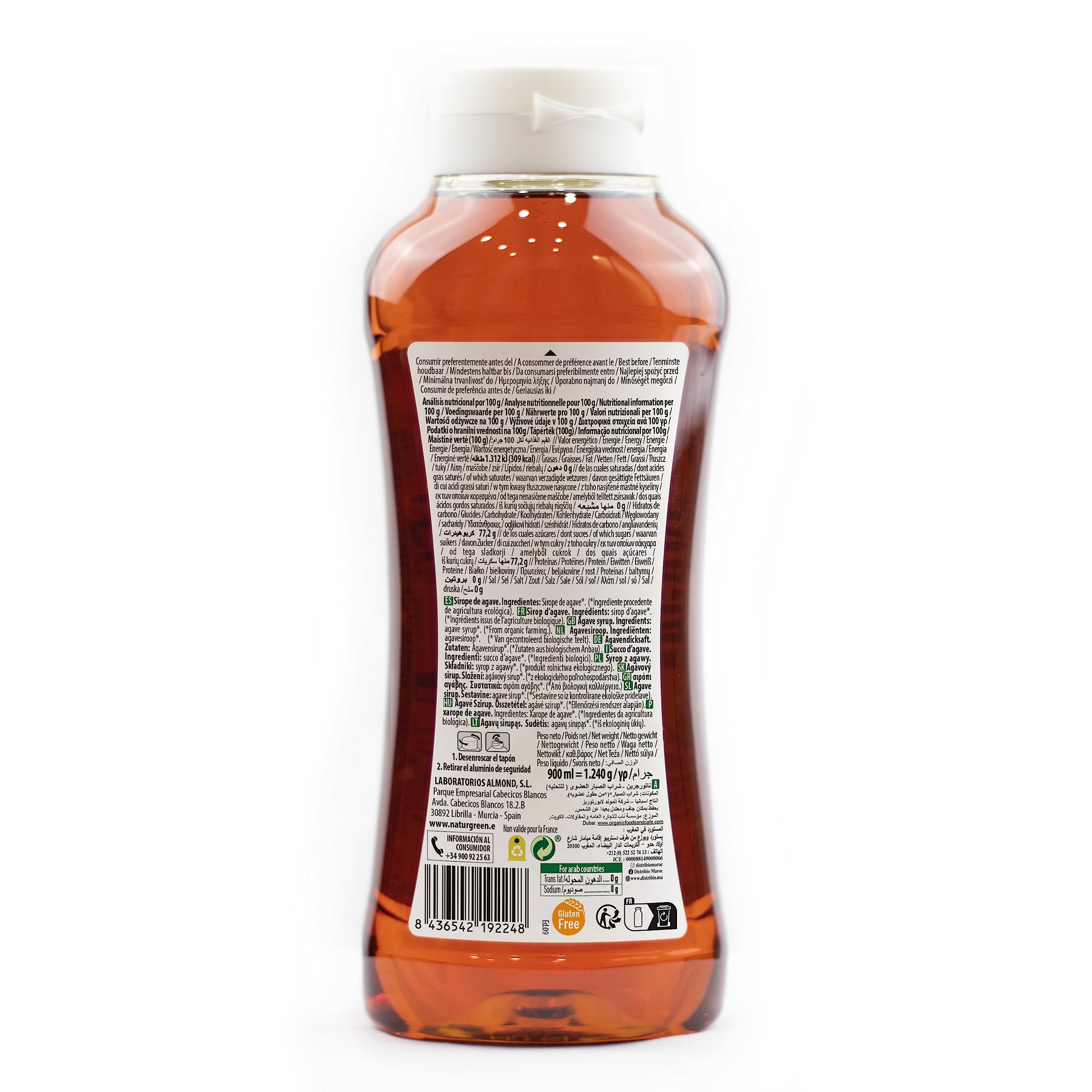 NaturGreen Sirope de Agave Bio 900ml