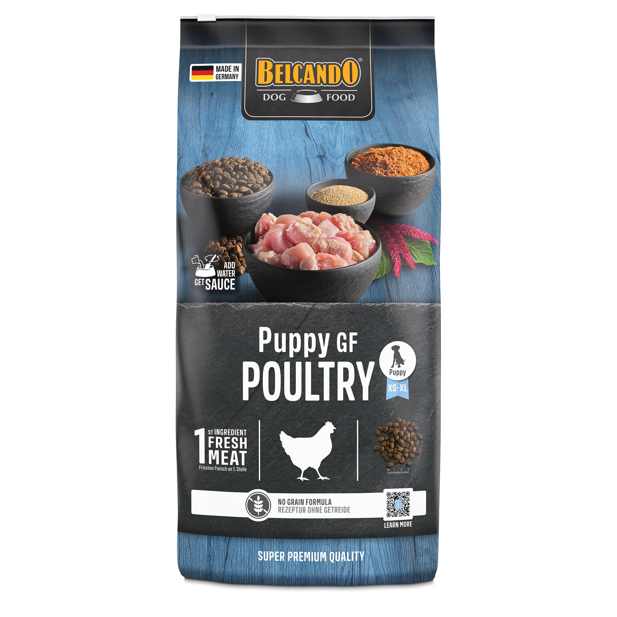 Belcando Puppy GF Poultry Puppy Food [12.5kg] Grain-Free Puppy