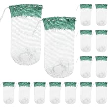 Bremorou 15Pcs Propane Lantern Mantles, U-Shaped String Tie for Outdoor Camping, Natural Fuel Lantern Mantle Replacement, Upgrade Camping Lanterns Accessories for Outdoor