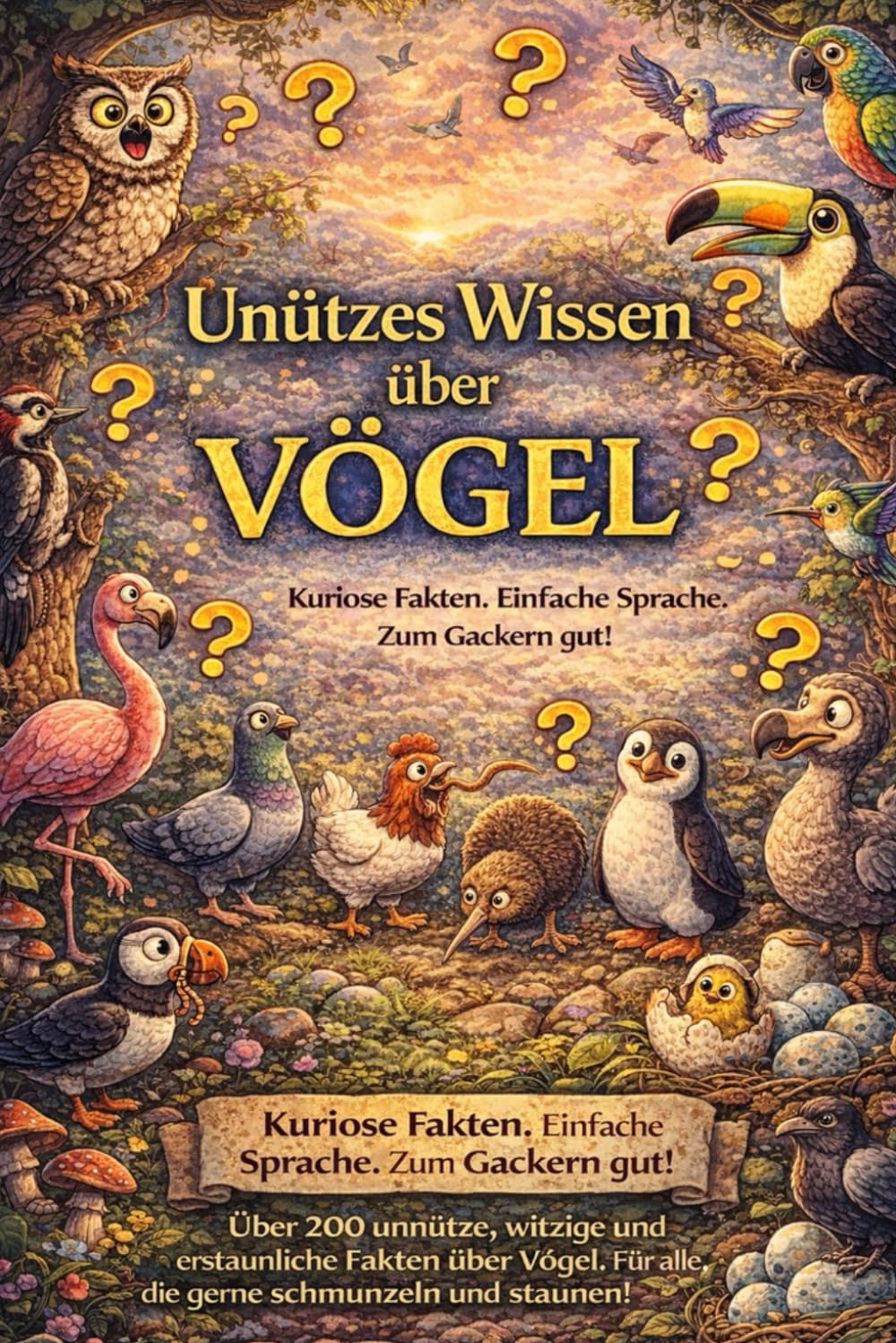 Unnützes Wissen über Vögel: Kuriose, überraschende und kaum bekannte Fakten über Vögel aus aller Welt