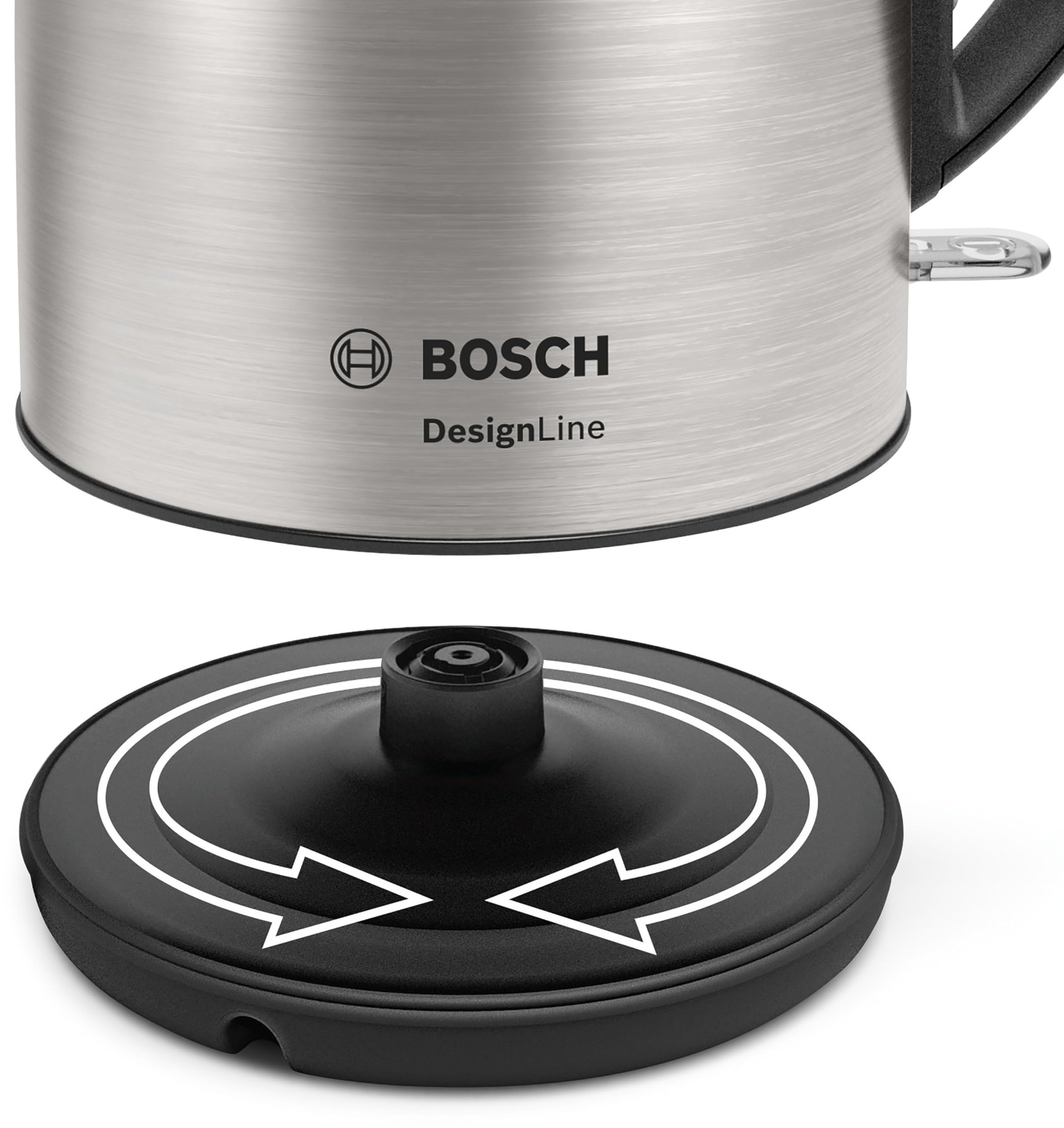 Bosch - Hervidor Styline, 4 temperaturas, Función KeepWarm, Blanco, TWK8611P