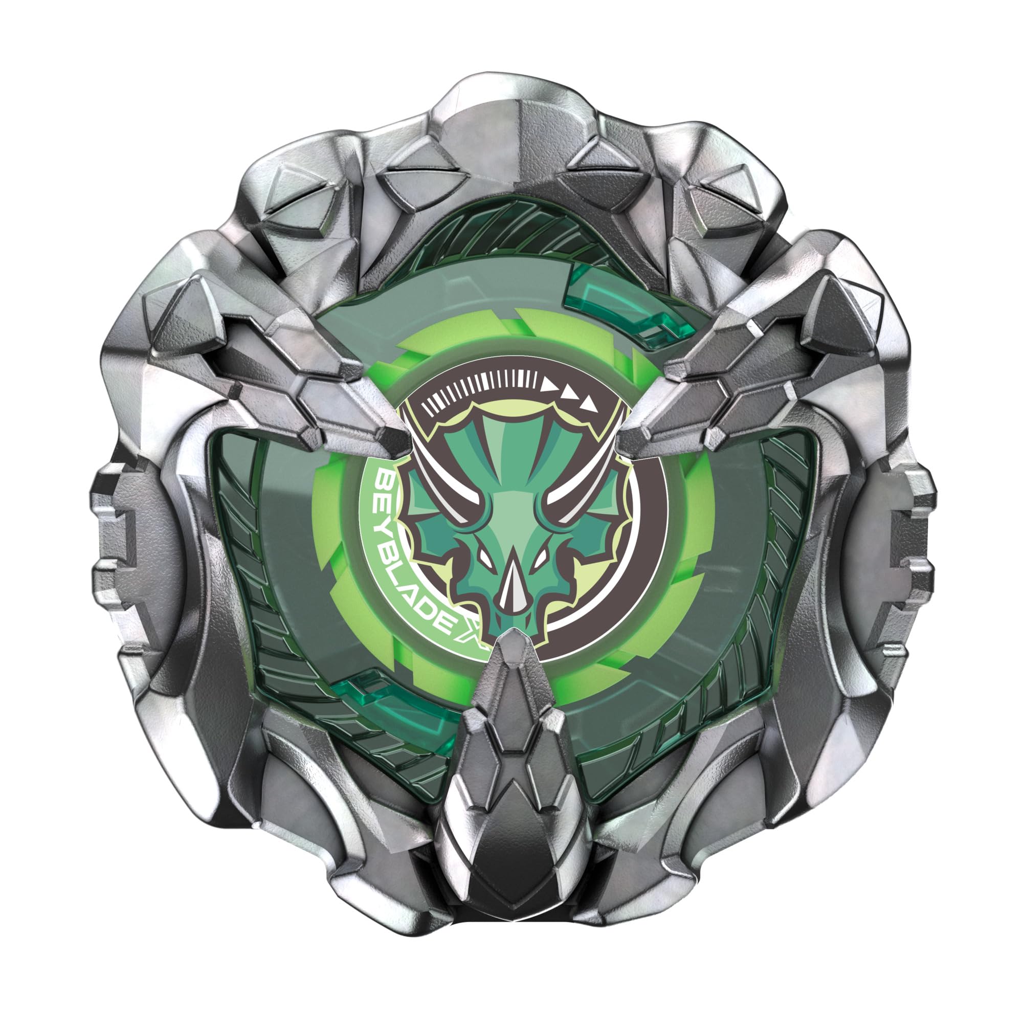 Pakiet rozszerzający Beyblade X Ridge Triceratops 9-80GN z bączkiem Takara Tomy rodzaju: defensywa, bączki do gry bitewnej, wiek: od 8 lat