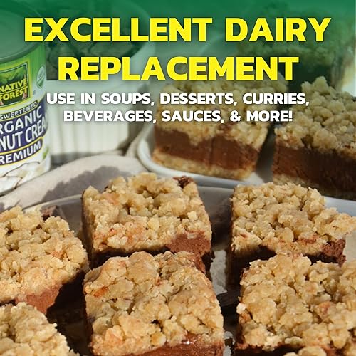 Miniatura 5 de Leche de coco orgánica, ligera, Native Forest, baja en grasa, latas de 13.5 onzas (paquete de 12)