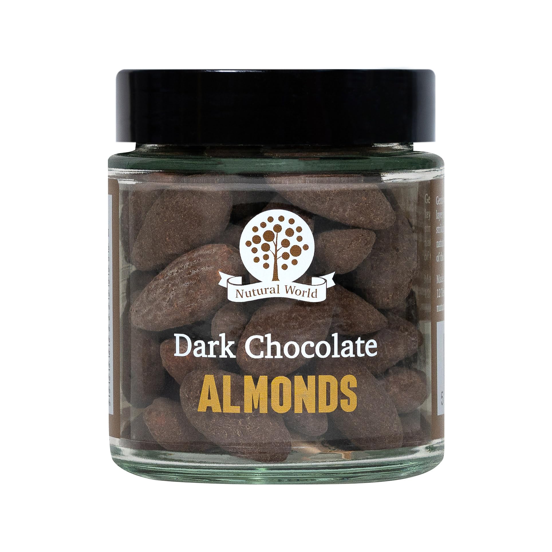 Nutural World - Dark Chocolate Almonds - 85g