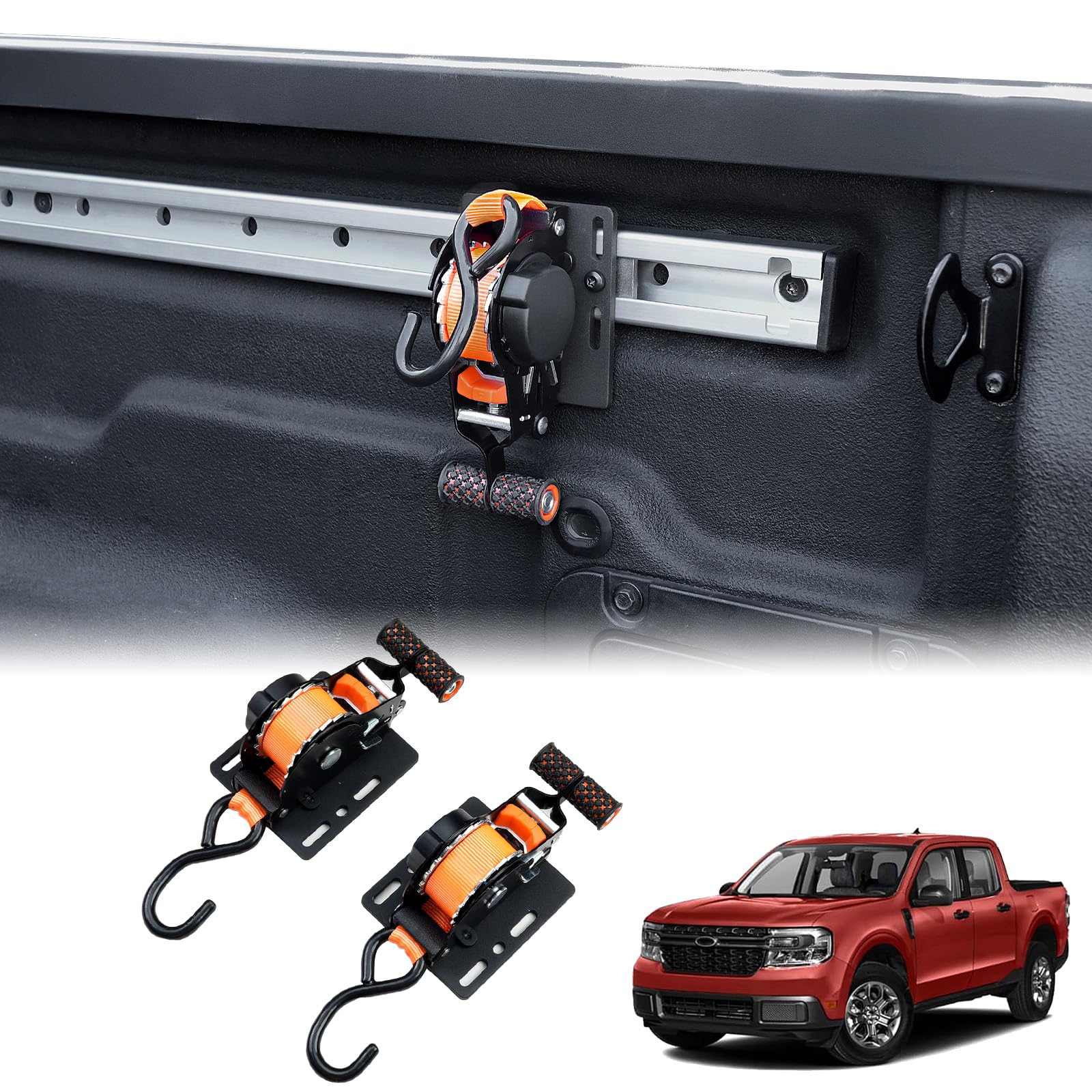 Photo 1 of Mabett Retractable Ratchet Straps for 2022-2026 Ford Maverick