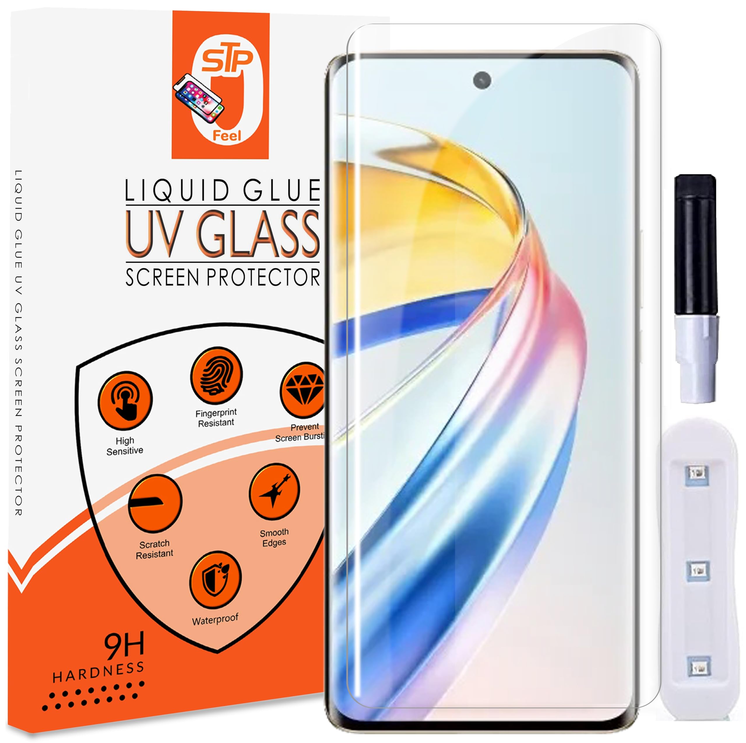 STP FEEL Premium Uv Cellphone Tempered Glass Screen Protector Guard For Honor X9B 5G (6.78 Inch, Pack Of 1) Full Adhesive Uv Curved Case Friendly Hd Clarity (B0CV5HXTT4) Amazon Price History, Amazon Price Tracker