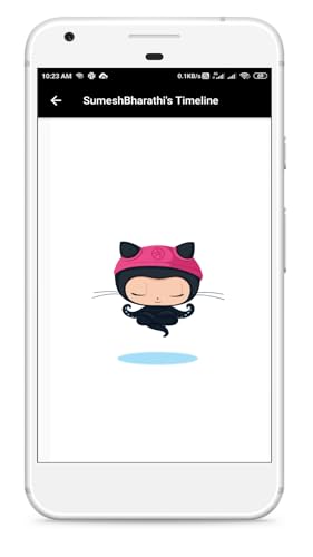Timeline for GitHub