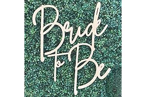 Custom Engagement Party Decor: Bride to Be Sign (MDF, 20" W x 23" H)