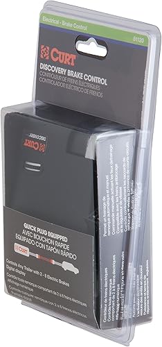 Miniatura 7 de CURT Discovery - Controlador de freno y kit de cableado para Toyota Tacoma, Tundra - 51456 y 51120