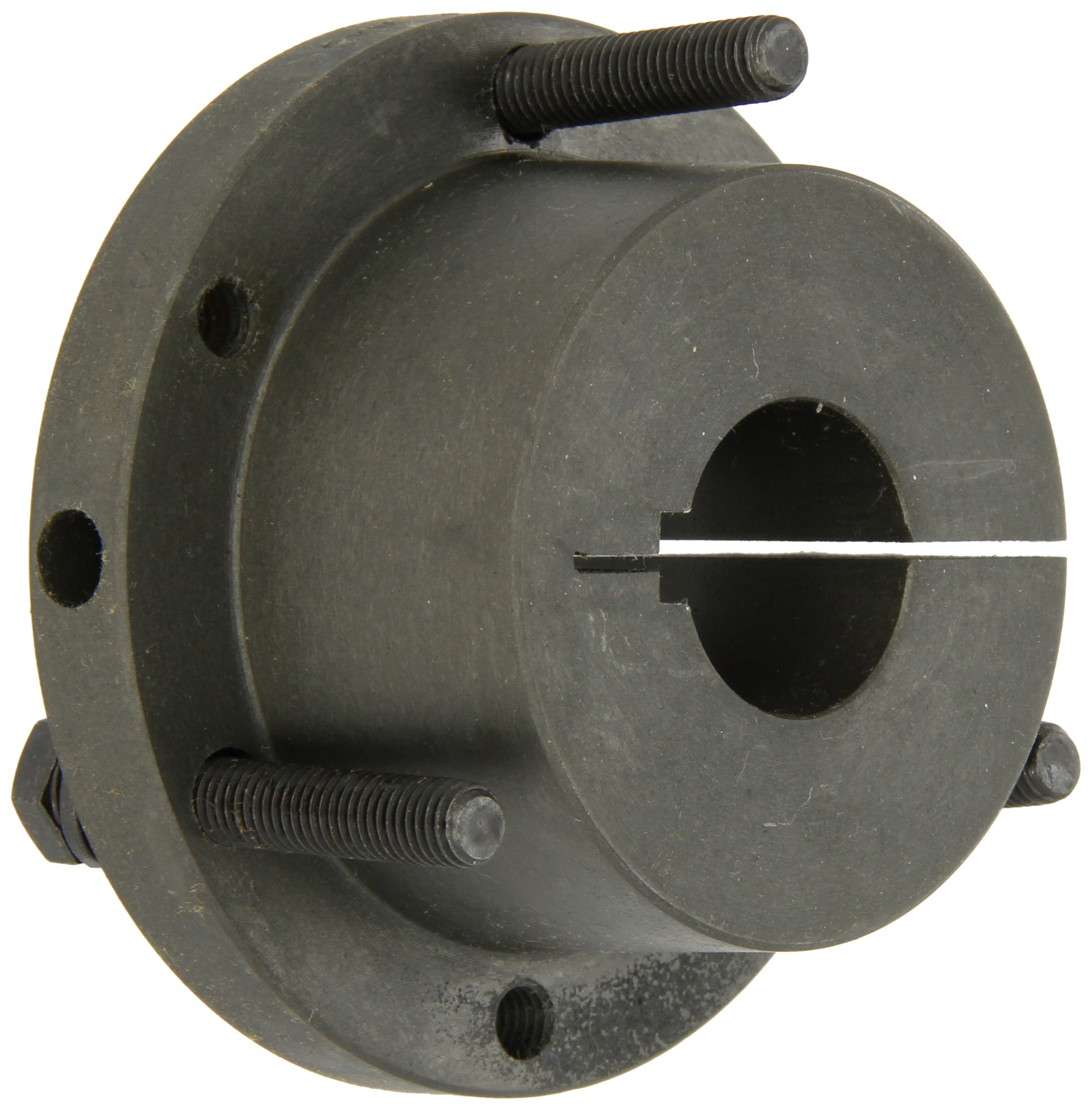 TB Woods Type SK SKM48MM Sure-Grip Bushing, Metric, 48 mm Bore, 71.4 mm OD, 47.6 mm Length, 791 lbs/in Torque, Standard Design, Standard Keyway