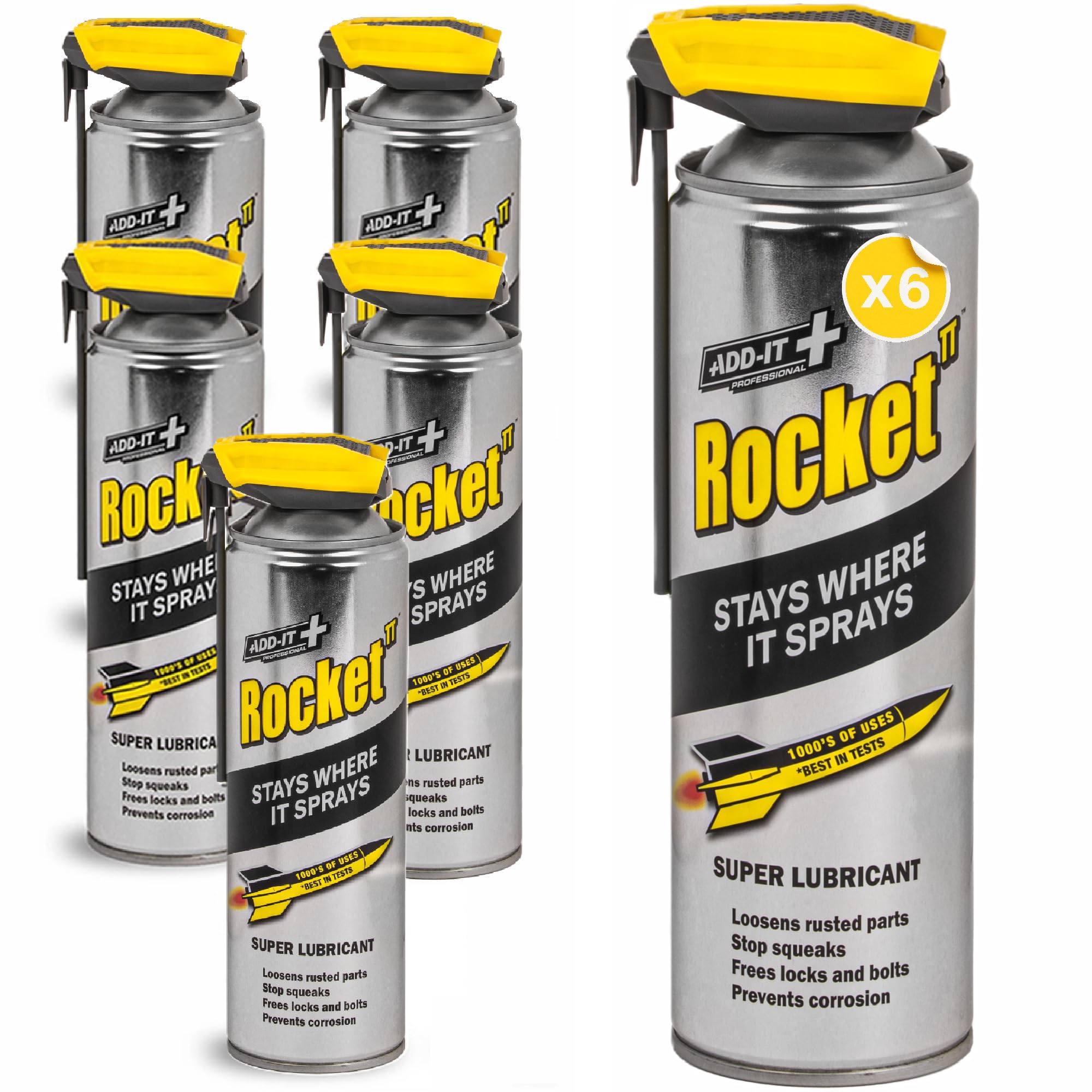 Rocket Tt Super Tube Lubricant Spray 450ml Rust Remover Anti