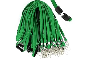 Girl Scout Lanyard Bulk 25 Pack by Ollain: Breakaway Neck Lanyards with J-Hooks
