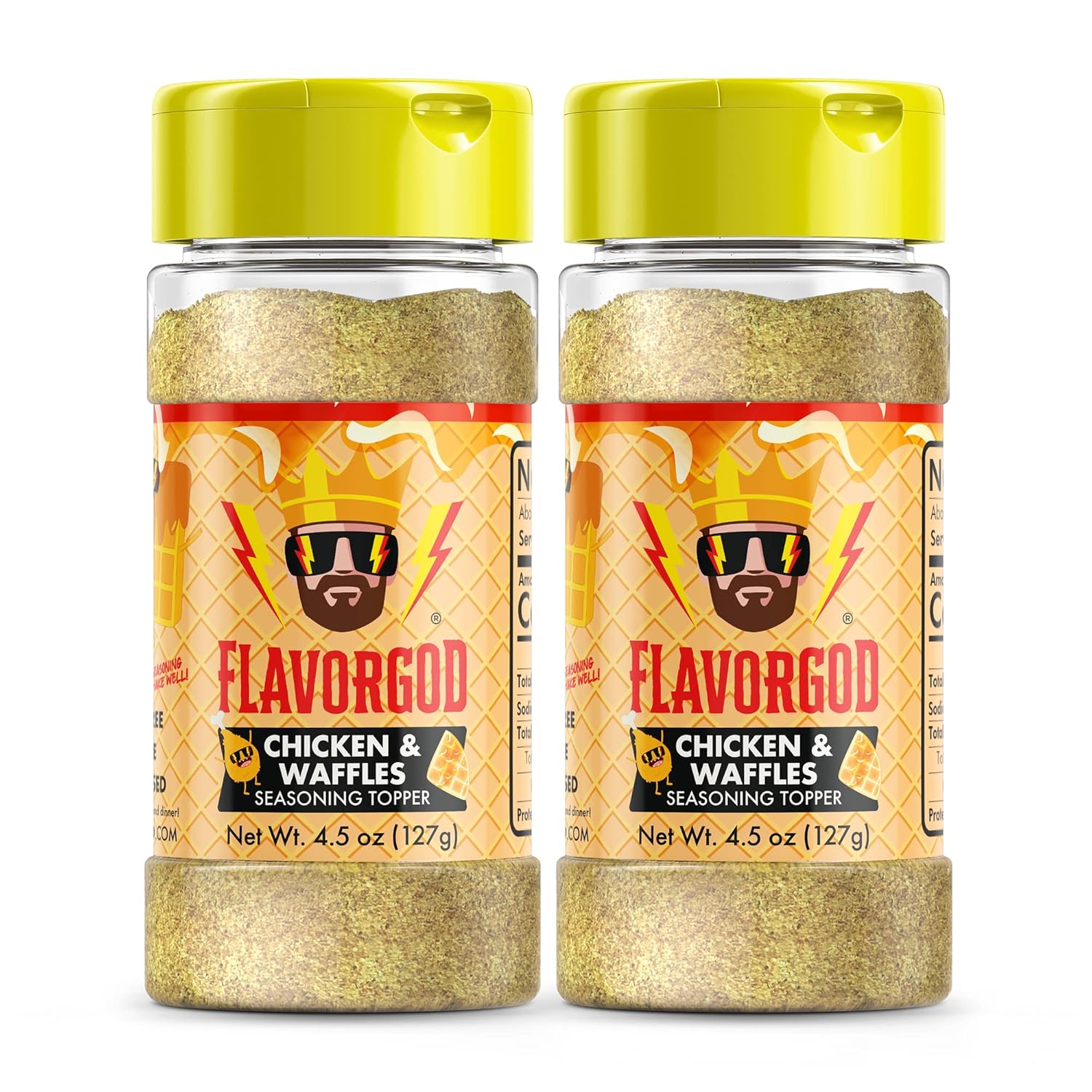 Garlic & Herb Salt Finisher by Flavor God - Premium All Natural & Healthy Spice & Seasoning Mix Blend for Chicken, Beef, Seafood & Vegetables - Kosher, Low Sodium, Dairy- Free, Vegan & Keto Friendly : Grocery & Gourmet Food