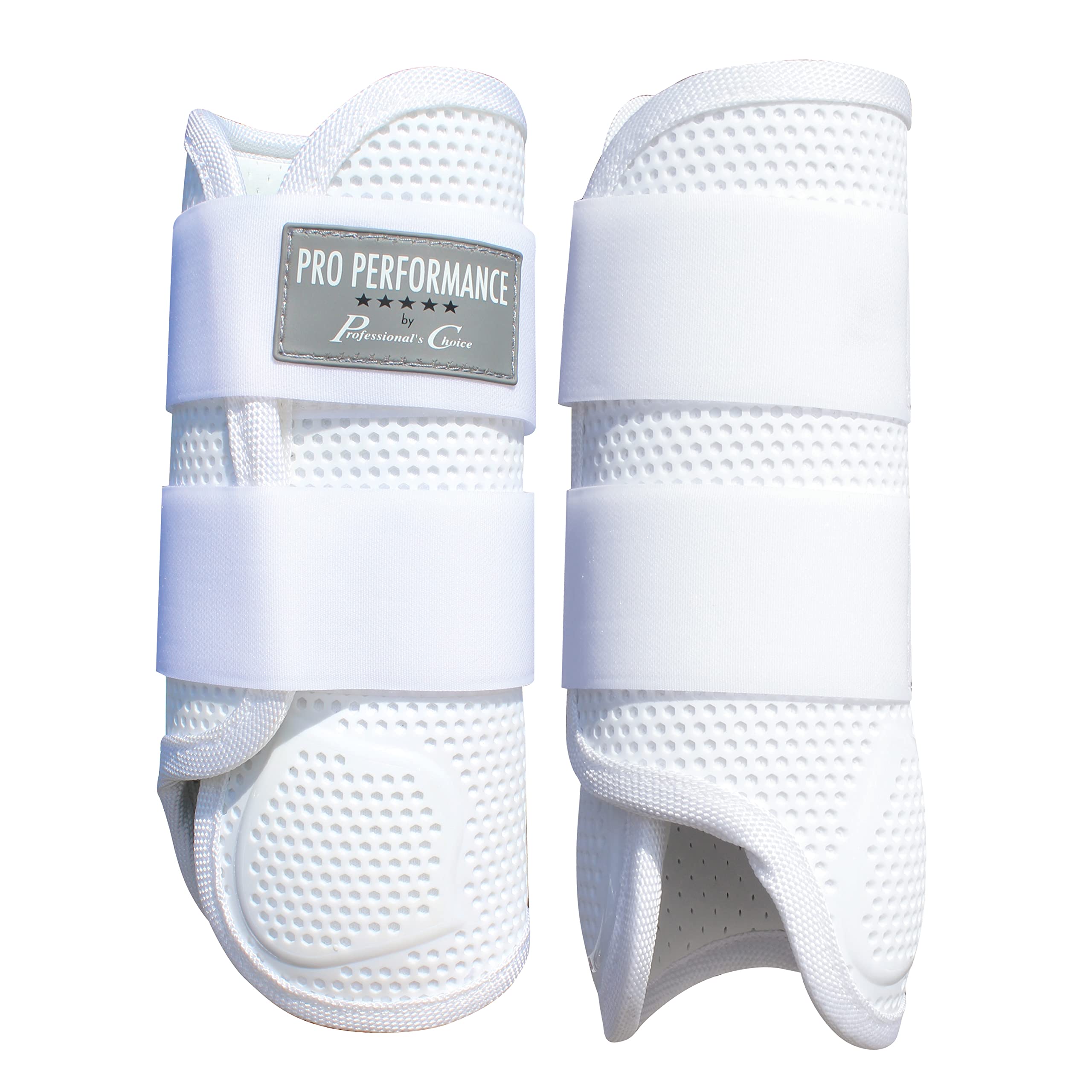 Bottes FR Perf Elite XC Wht absorbant les chocs pour protéger le cheval
