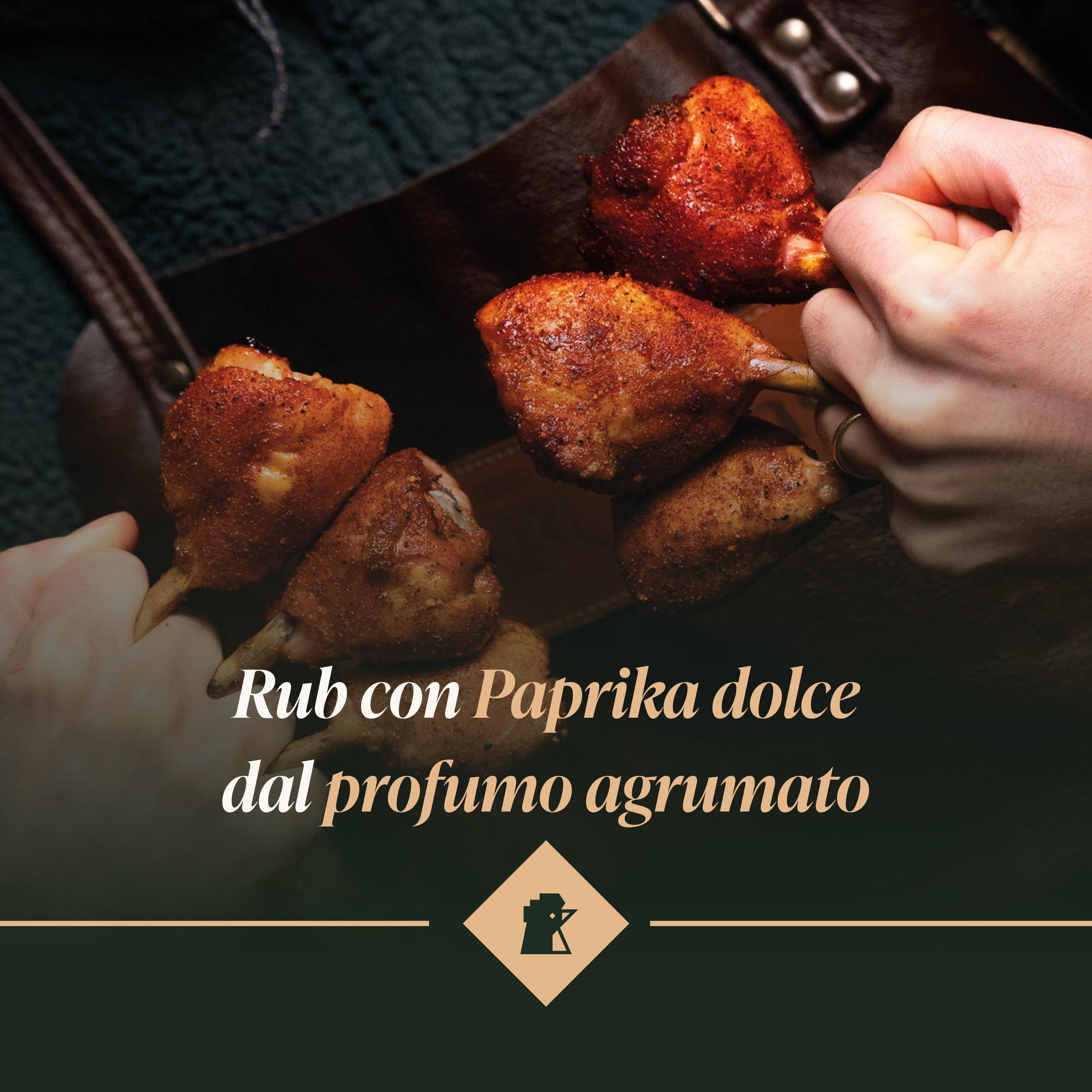 BBQ KING - Multi Pack Pitmaster Rub per Barbecue, 4 Confezioni da 70 Gr di Dry Rub Bbq, Miscela di Spezie 100% Made in Italy, 1 x Chicken Rub, 1 x Pork Rub, 1 x Ribs Rub e 1 x Cowboy Rub