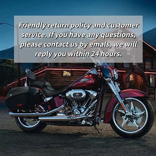 Miniatura 7 de 3148 - Soporte de placa de acero con marco para Harley Davidson, color negro