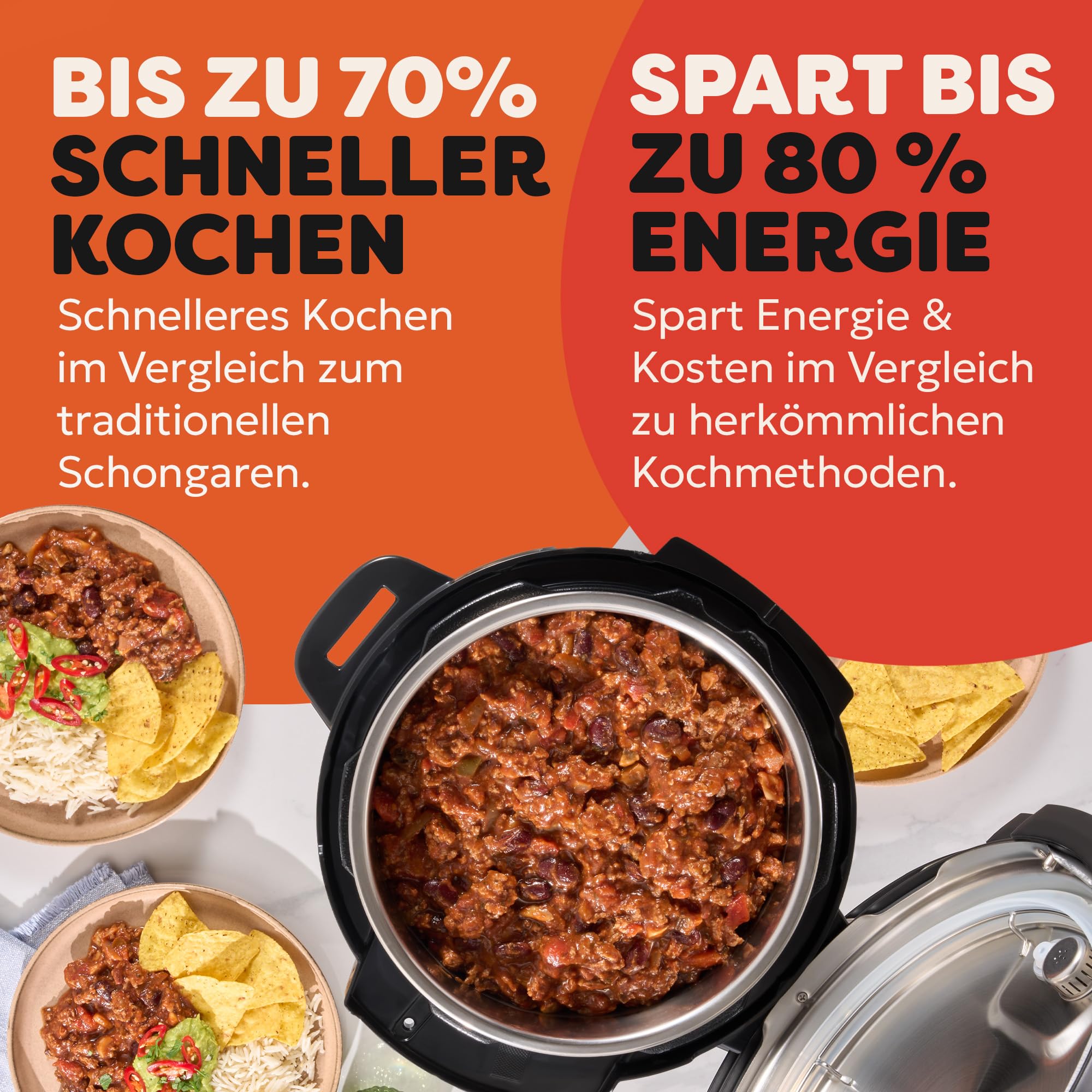 Instant Pot Multikocher XL 7-in-1 Smart Cooker - Schnellkochtopf 7 L – Bild 8