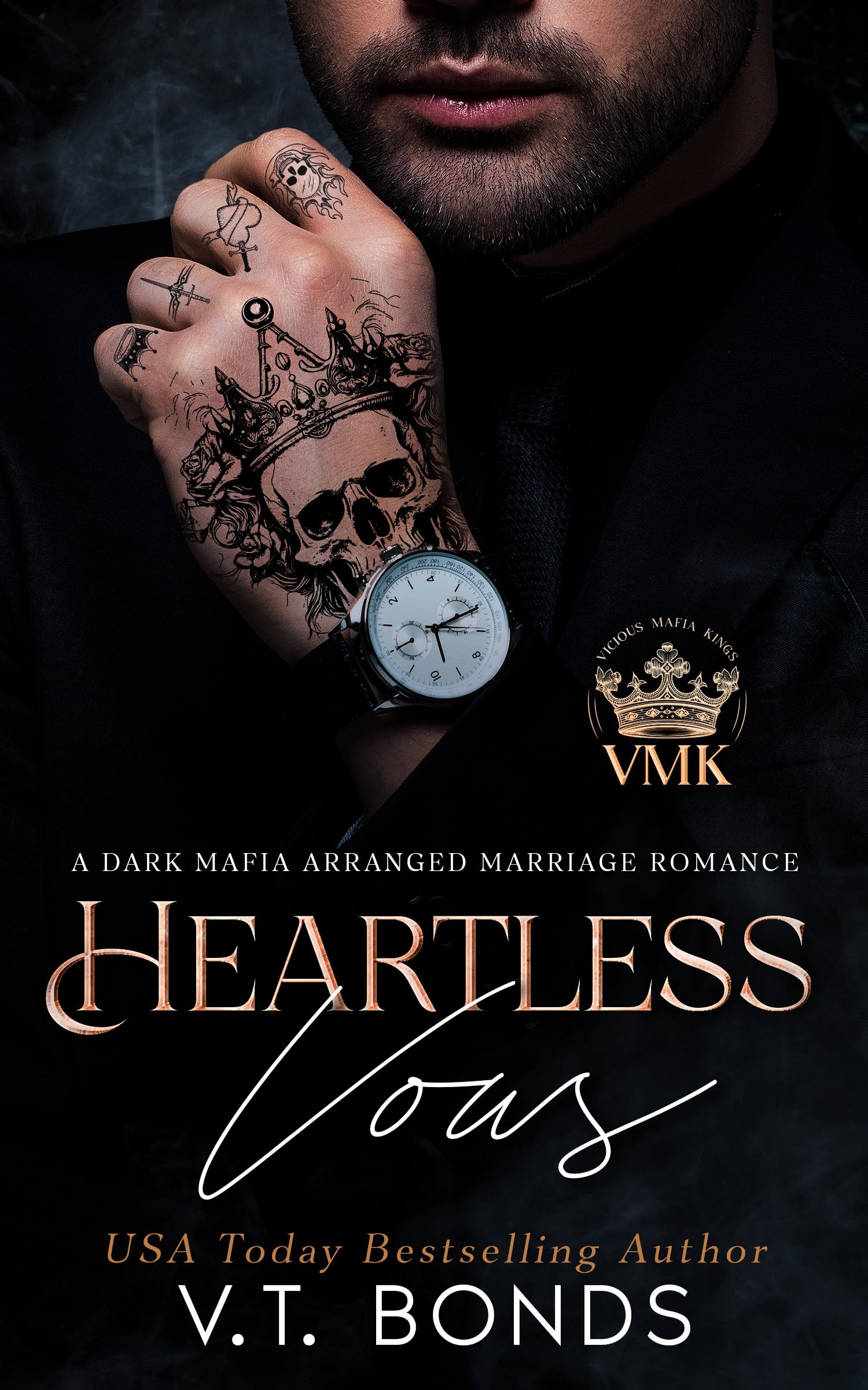 Heartless Vows: A Dark Mafia Arranged Marriage Romance (Vicious Mafia Kings Book 2)