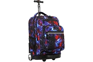J World New York Sundance Wheeled Backpack for Adults