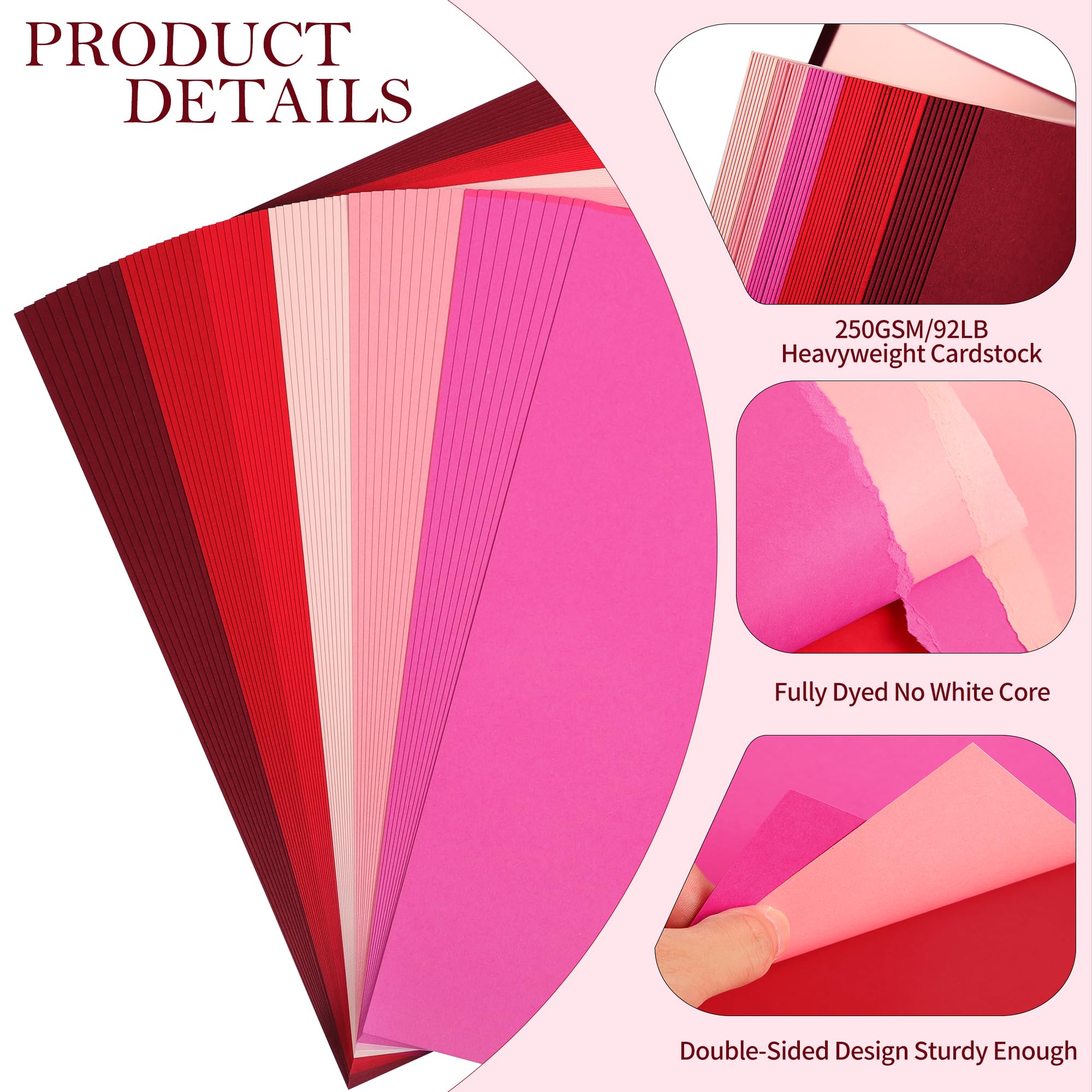 Red Tones Cardstock - Image 3